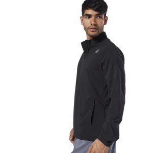 Reebok Running Essentials Woven Wind Jacke Herren - Schwarz - DE 038-DOI